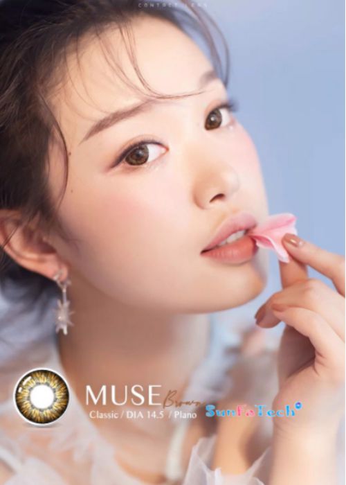 lens mat muse brown