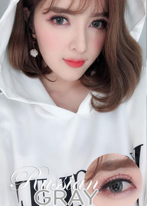 Contact lens Russian-Gray
