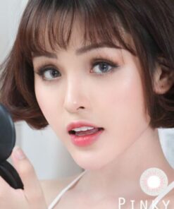 contact lens PINKY GRAY