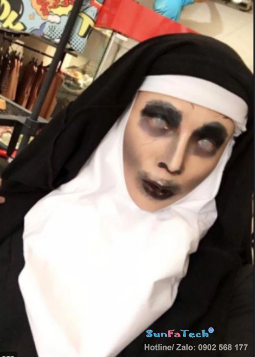 Contact lens Cosplay Blind White