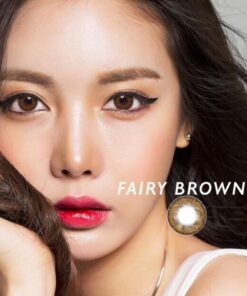Kính áp tròng màu nâu Fairy Brown