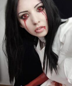 lens hoa trang blood eyes