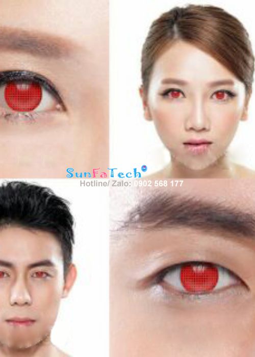 kinh gian trong hoa trang blind red
