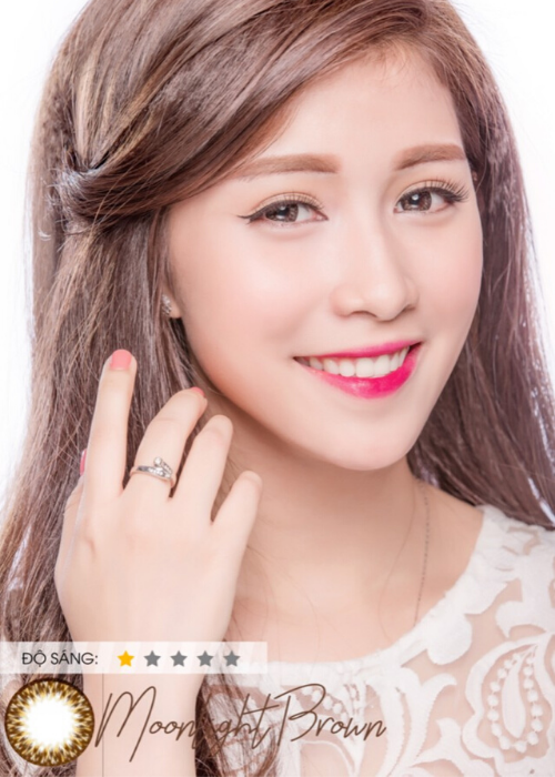 Contact lens Moonliht-Brown