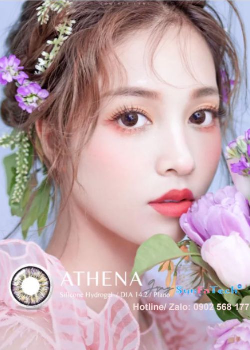 contact lens silicon hydrogel Athena Gray