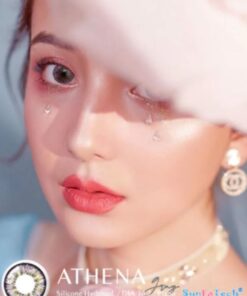 Lens mat mau xam tim Athena Gray