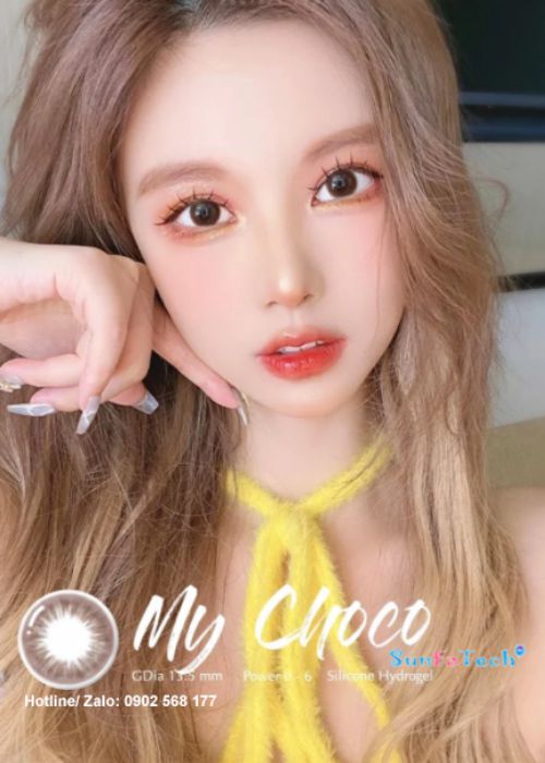 Lens mat silicon hydrogel my choco