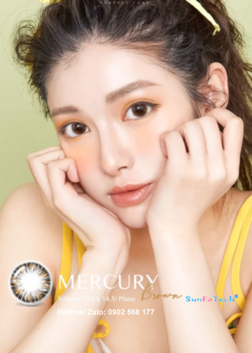 lens gian trong mercury brown