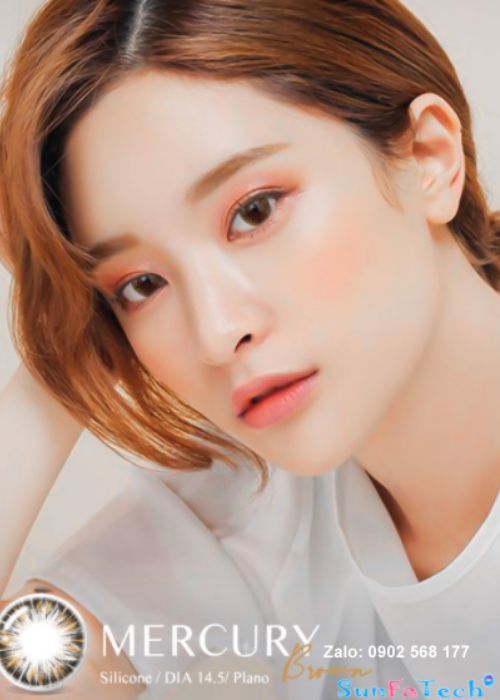 Contact lens Mercury Brown