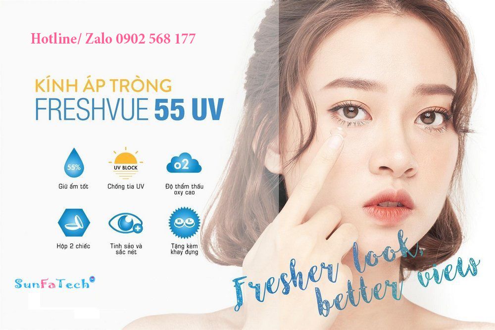 Kinh ap trong FreshVue 55UV
